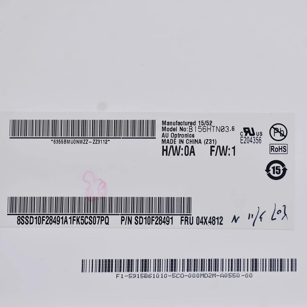 

15.6" LP156WF6 LCD Touch Screen Display Assembly+Bezel for Lenovo Yoga Y50-70 1920x1080 High Quality