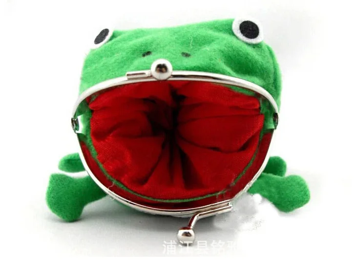 Кошелек с рисунком лягушки из аниме кошелек для мелочи лягушкой косплея плюшевый