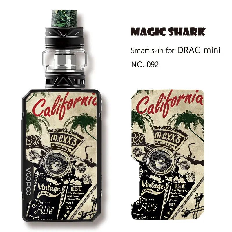 Винтажный чехол для мотоцикла Magic Shark с кристаллами в виде черепа и ромбов