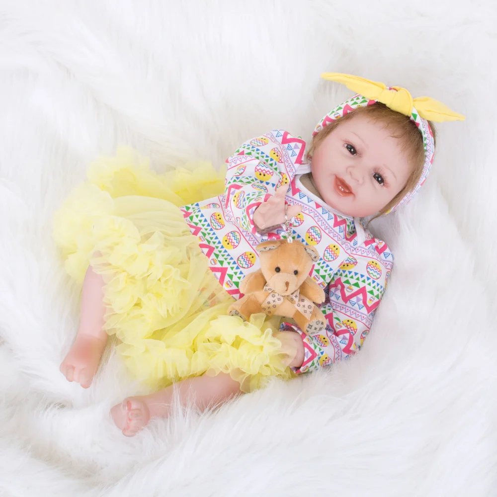 New Model Hotsale Reborn Doll Kit Aby Rev DIY Blank Soft Cotton Body Real Gentle Touch Baby For Kids | Игрушки и хобби