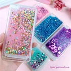 Роскошный чехол для телефона с жидкостью для Redmi Note 6 7 8 Pro 9 Pro Max, телефон с зыбучим песком, телефонная искусственная кожа 4X 5 Pro 5A Prime