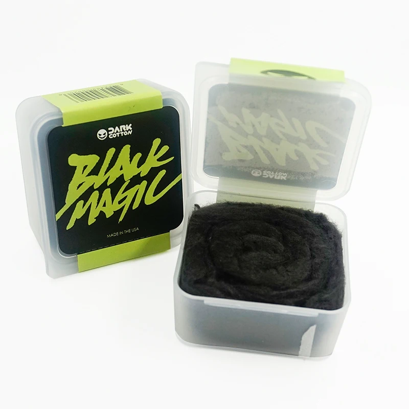 Электронная сигарета хлопок черный Vape для атомайзера танк RDA RTA DIY стручок vape