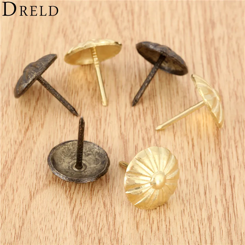 DRELD 10 шт. 19*20 мм обивка для ногтей Tachas Подарочная коробка ювелирных изделий