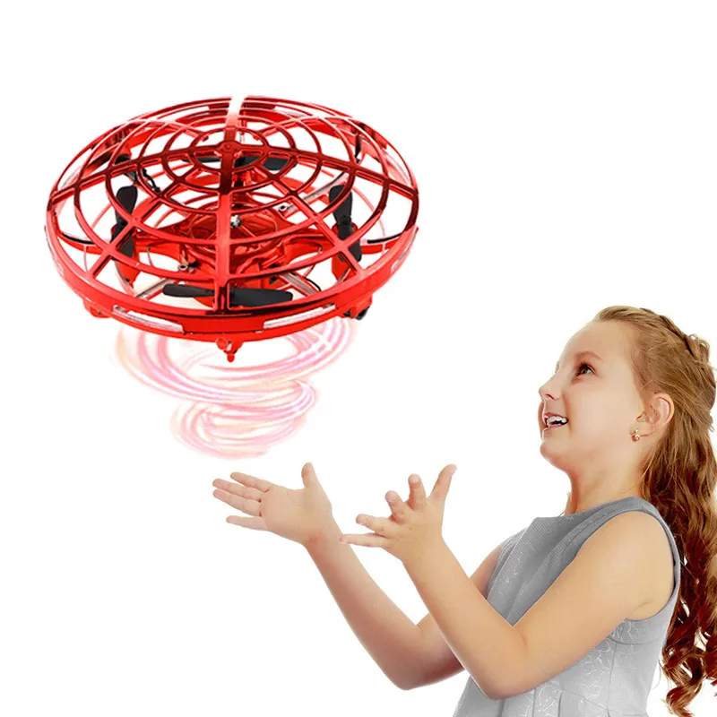 Flying Helicopter Magic Hand UFO Ball Aircraft Sensing Mini Induction Drone Kids Electric Electronic Toy Drones Rc Airplane