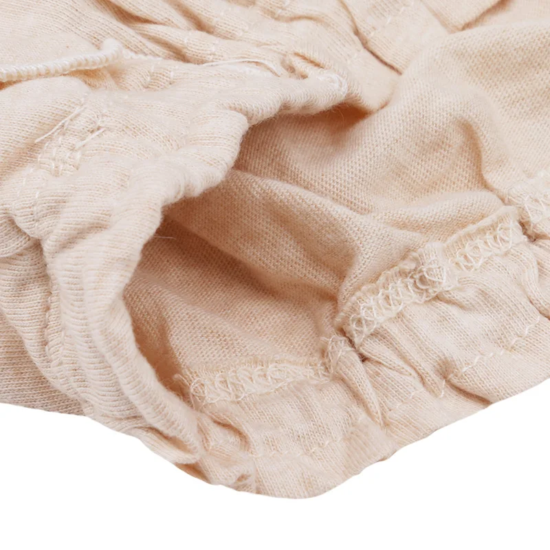 Pantalones de entrenamiento de encaje de algod&oacute;n para beb&eacute;, pa&ntilde;al de tela lavable, pa&ntilde;ales reutilizables para beb&eacute;, bragas, cambiantes, 1 ud.-5