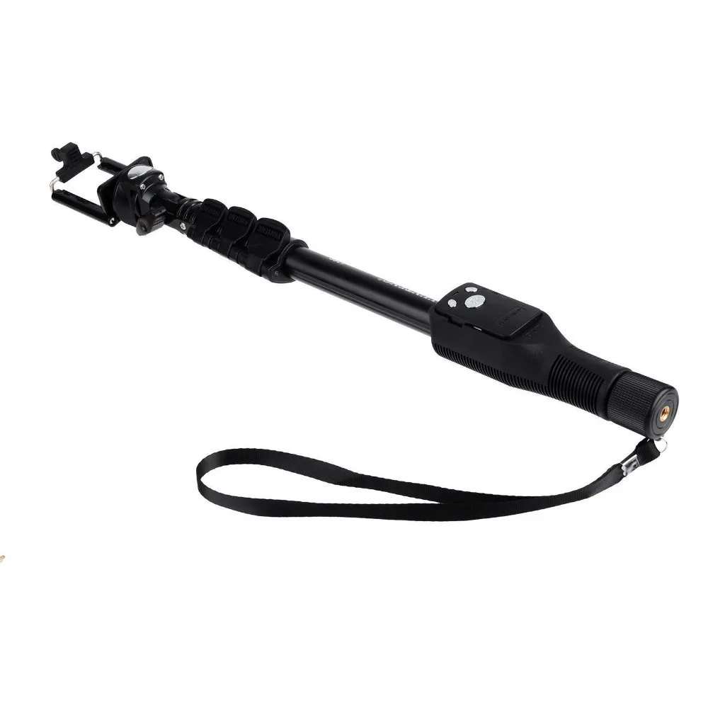 yunteng 1288 228 extendable selfie stick monopod with bluetooth remote mini tripod phone clip free global shipping