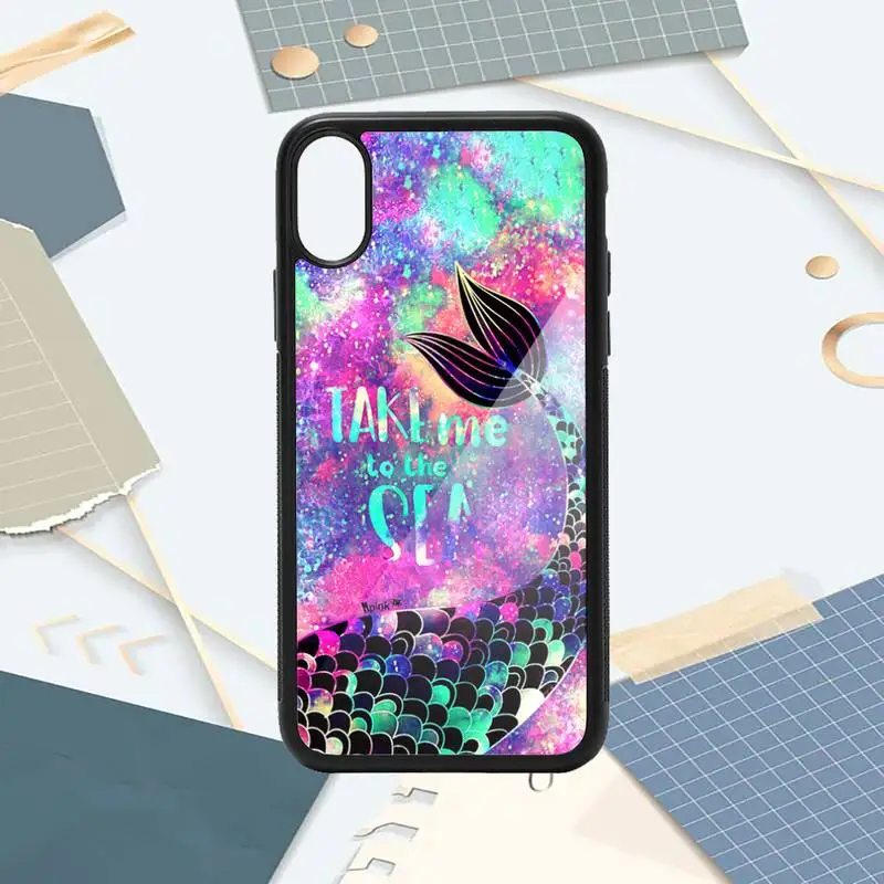 

Mermaid Tail Scale high quality Phone Case PC for iPhone 11 12 pro XS MAX 8 7 6 6S Plus X 5S SE 2020 XR