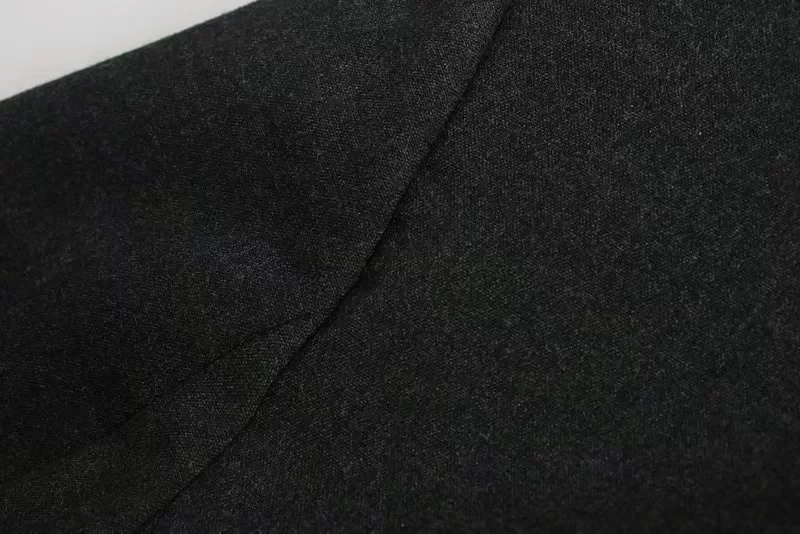 Увядший английский стиль офисной леди однотонный с закатанными рукавами блейзер feminino Женский блейзер mujer женские блейзеры и куртки
