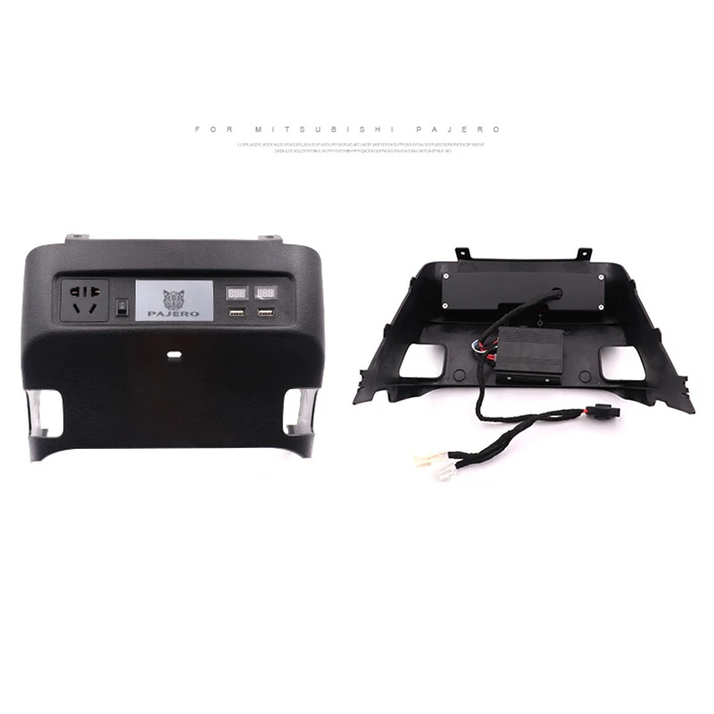 Suitable For Mitsubishi Pajero V97V93 Rear USB Charger Inverter Plug Socket Modification Armrest Box |