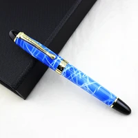 jinhao x450 sky blueblackgoldred pinkpurple 22 colour marbled rollerball pen luxury schooloffice supplies pen for writing