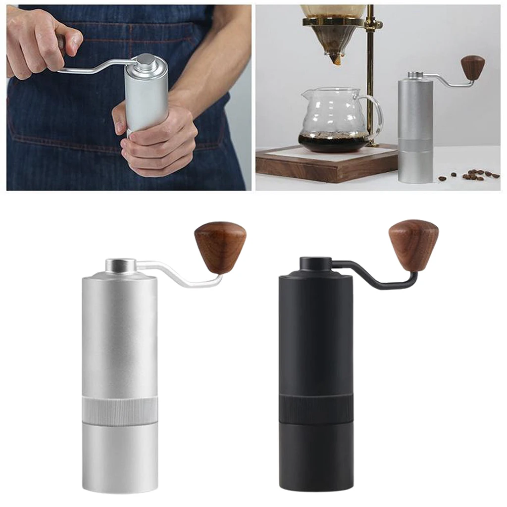 

Manual Coffee Hand Grinder for Travel Camping Easy to Removable Compact