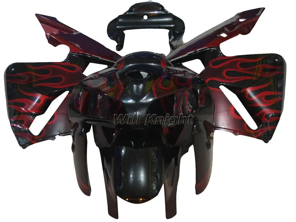 

Injection ABS Black Frame Red Flame Motorcycle Body Fairing Set for Honda CBR600RR CBR600 F5 2005 2006