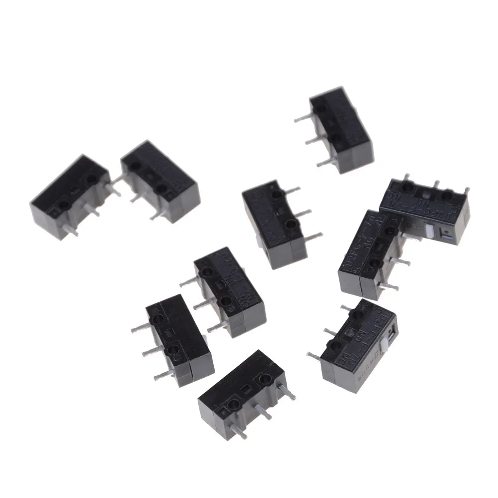 

D2FC-F-7N Micro Switch For Mouse Replacement Substitute Tested 10 Pcs/lot