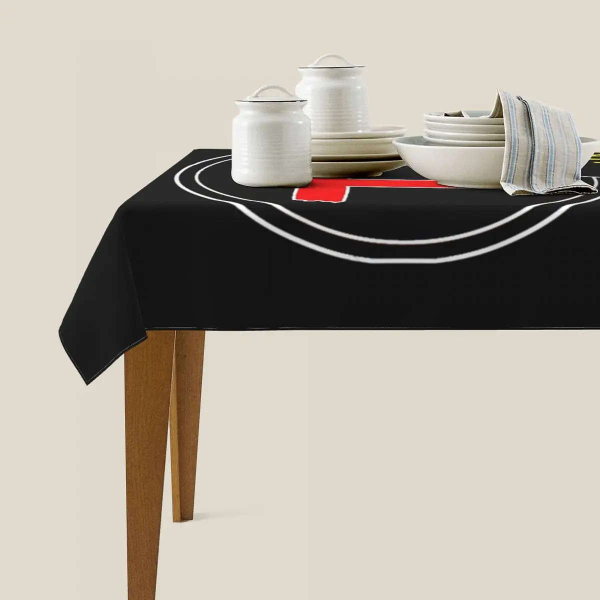 Прямоугольная скатерть для столовой маслостойкая | Дом и сад