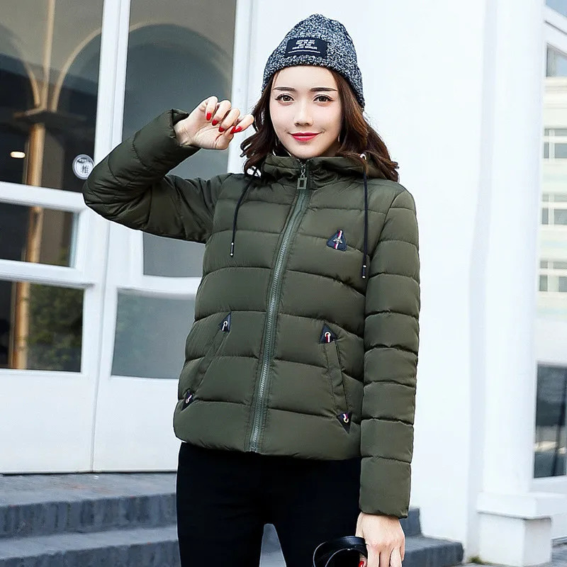 Новый дизайн парка 2020 Женская куртка капюшон с подкладкой зимняя Женский