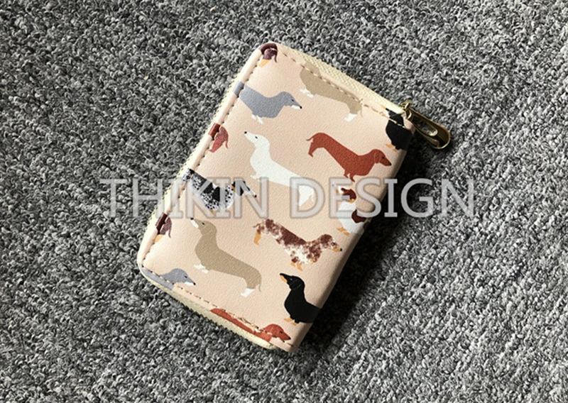 Обложка THIKIN I Love Boxer Dog женская Кожаная для паспорта вместительный клатч