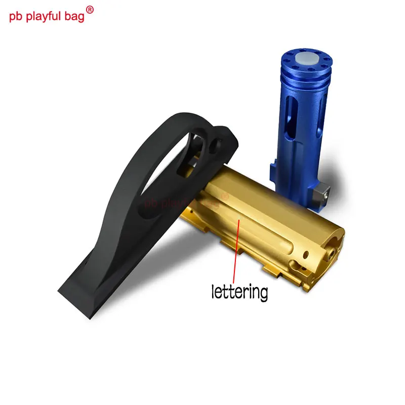 

Outdoor sports competitive toy R1 R2 M870 CNC air pump head guard modified three-piece water bullet gun modified PD93