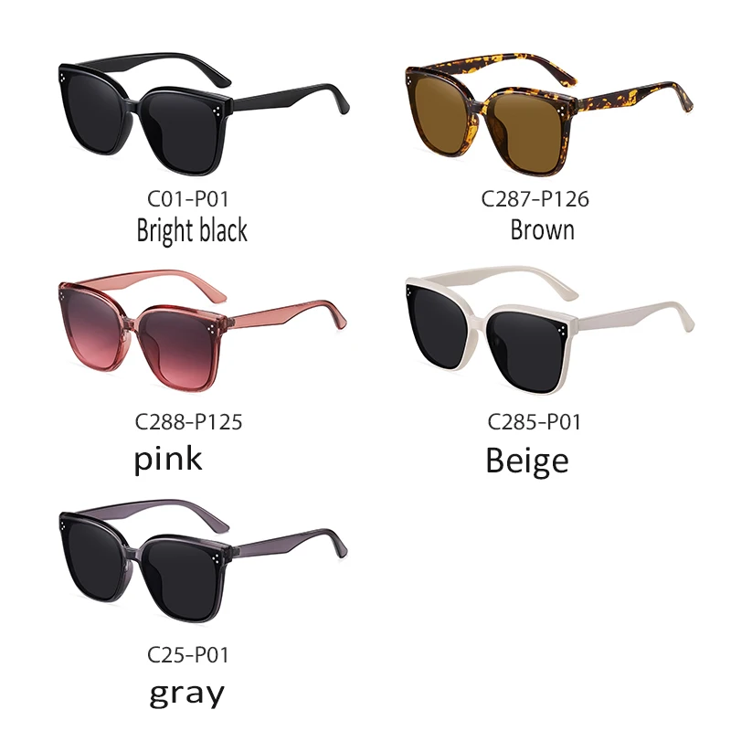 

NO.ONEPAUL new net red sunglasses for men and women with the same big frame fashion sunglasses nylon film simple trendy fashion