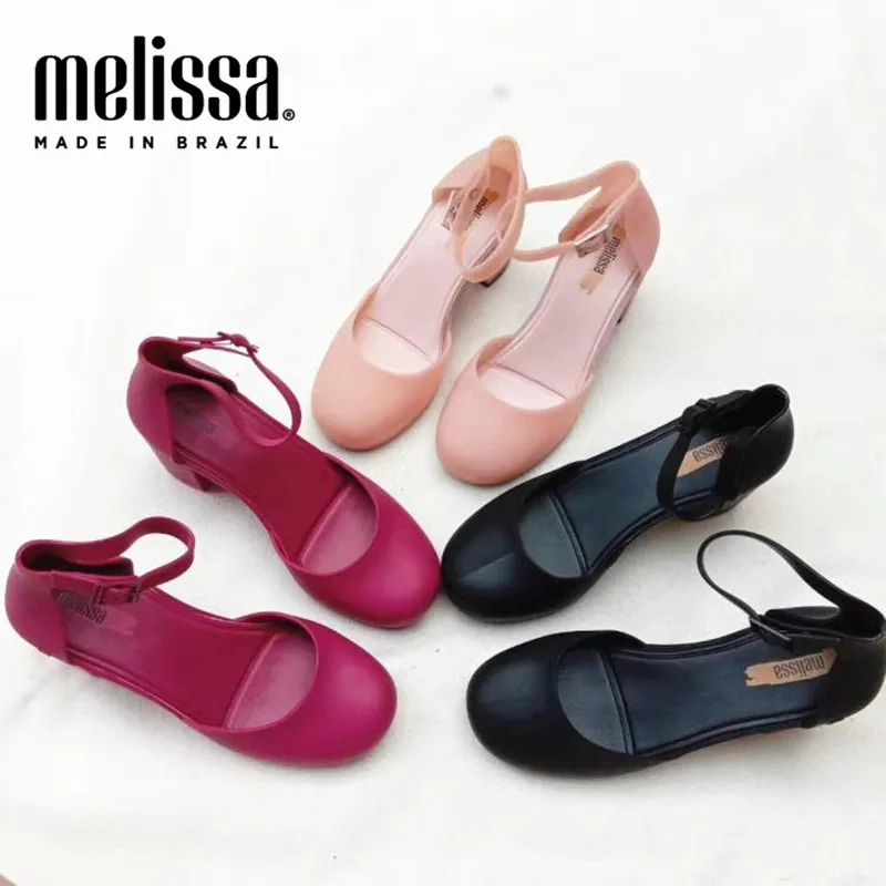Melissa Femme/2021 г. Женские сандалии на плоской подошве Брендовая женская прозрачная
