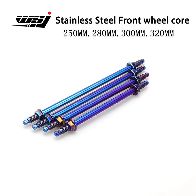 Модификация мотоциклетного электромобиля передняя ось из нержавеющей стали