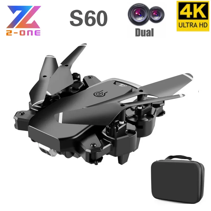 Радиоуправляемый мини Квадрокоптер S60 4K FPV дроны Wi Fi Квадрокоптеры с камерой HD