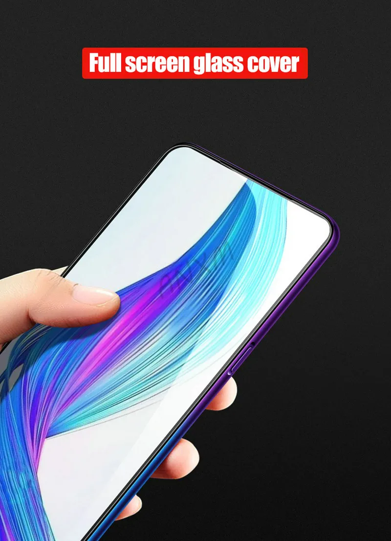 Полное закаленное стекло для huawei P Smart PSmart Plus Z защита экрана 9H анти Blu-Ray закаленное стекло для huawei P Smart Z