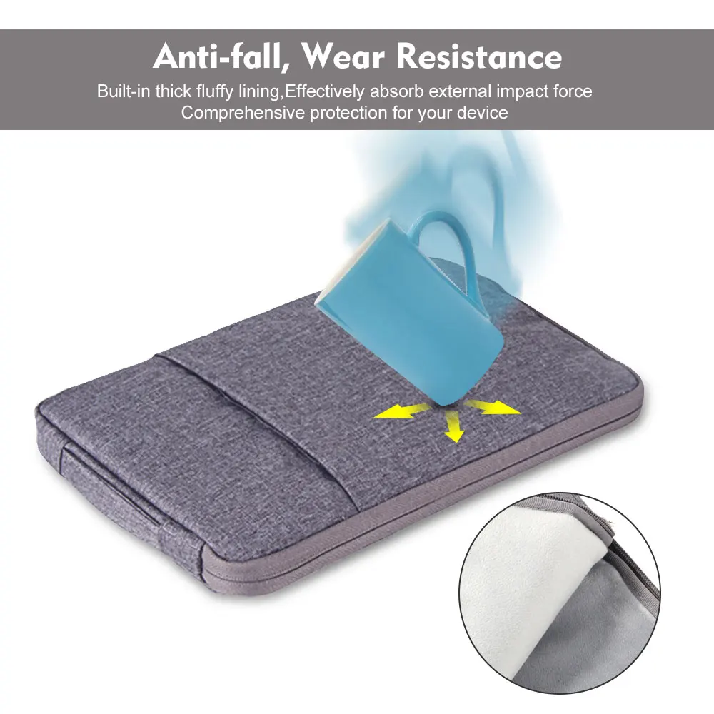 Precio Bolsa Impermeable Para Laptop 11 12 16 13 De 15 Pulgadas Caso Para MacBook Air Pro 2020 2019 Mac Libro Computadora Manga De Tela Accesorios De La Cubierta