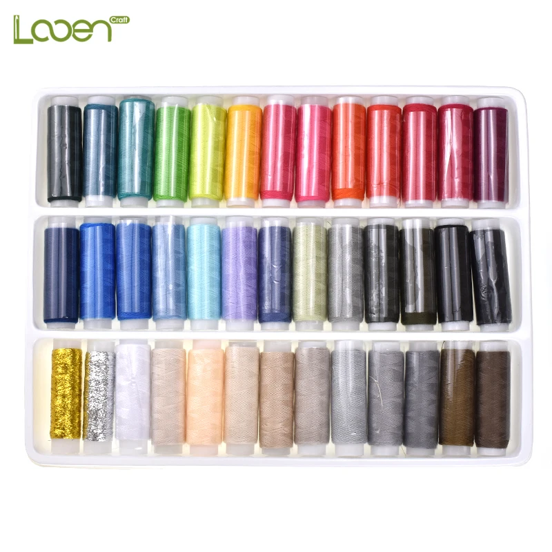 

Нити Швейные Полиэстеровые в коробке, 39 цветов