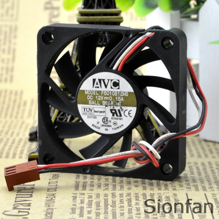 Для AVC 6010 12V 0.15A 6 см/см в форме ручки с двумя шарами 3 жильный Процессор чехол