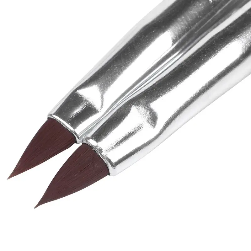 3 соболиная акриловая ручка для дизайна ногтей кисть перо дизайн Nos. 2 6 8|Доттсы| |