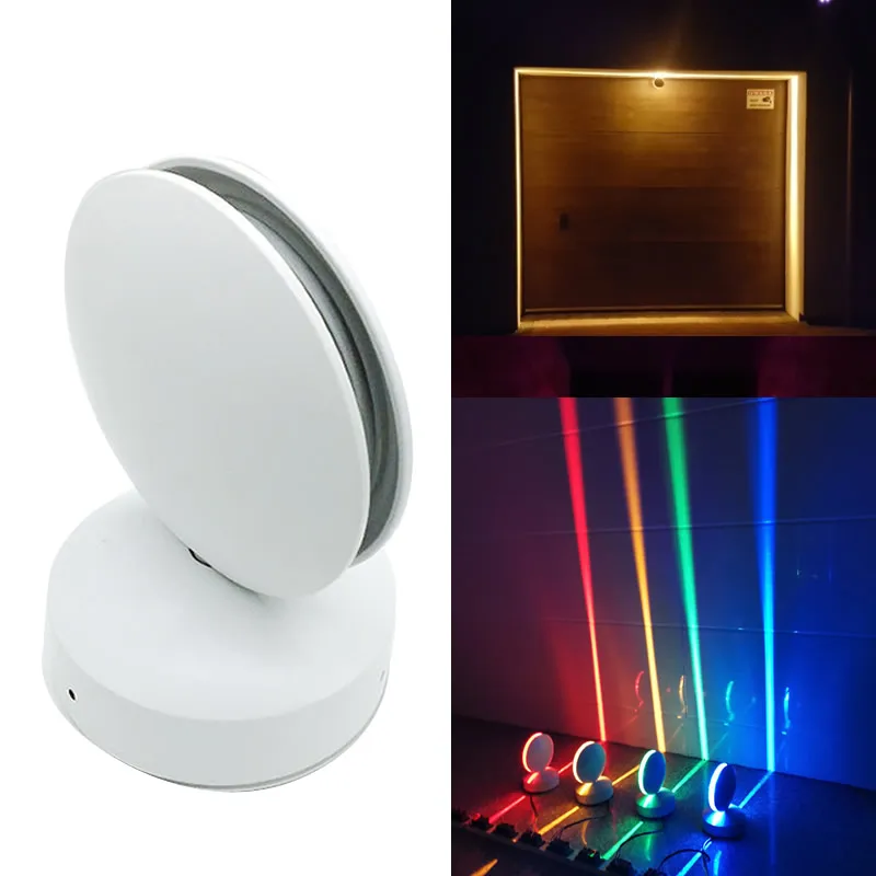 

12W LED Wall Lamps Windows Sill Lights Warm Cold Red Green Blue Pink RGB Home Door frame Corridor Balcony Garage Hotel Lighting