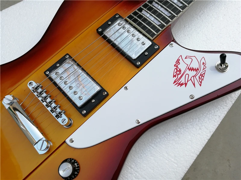 Огненная гитара рок-гитара искусственная супер звук Супер Ощущение | Спорт и