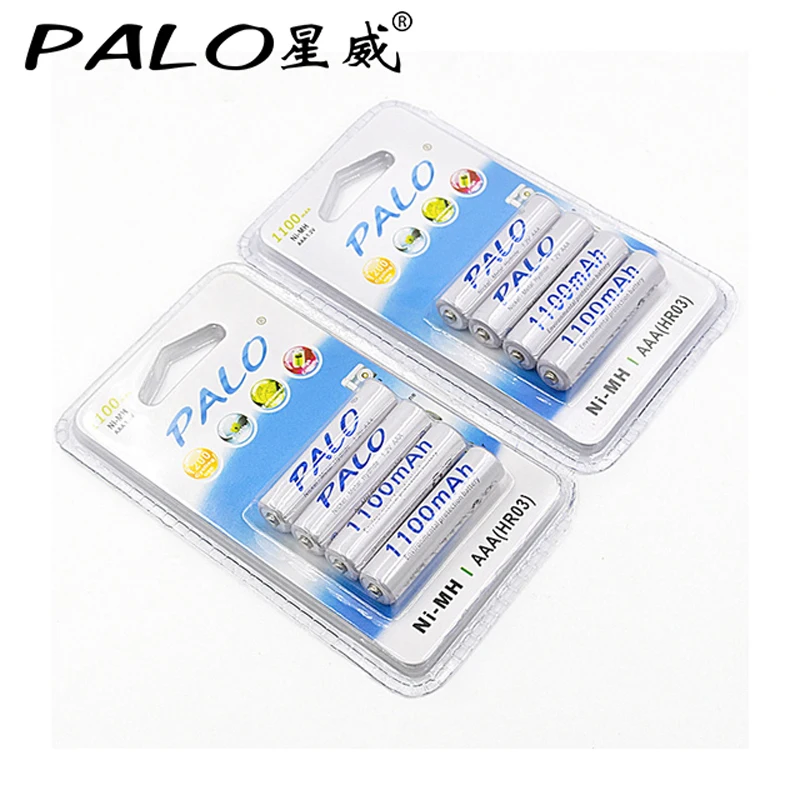 8 шт AAA 1100mAh 1,2 V перезаряжаемая батарея для Светодиодный светильник для размещения игрушек батарея для камеры MP3 mp4 микрофон