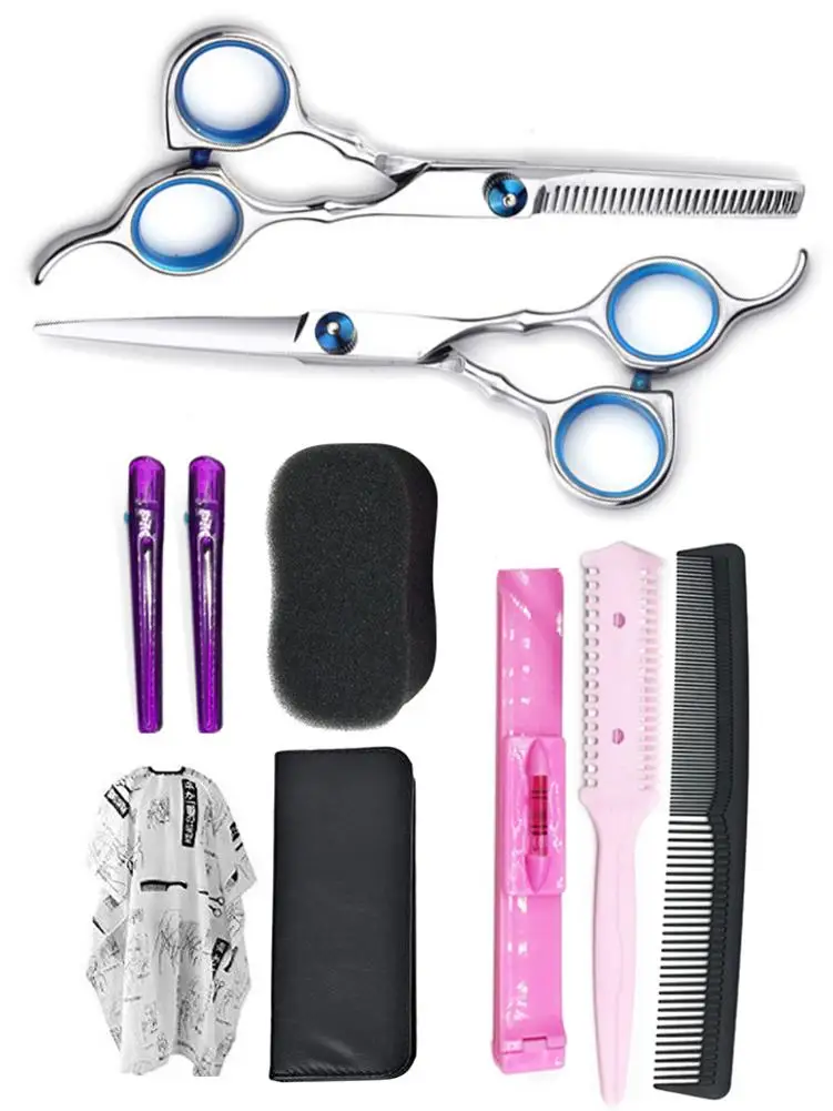 

Profissional Hairdressing Scissors Hair Cutting Scissors Set Barber Shears High Quality Salon For Men Women