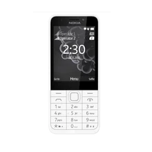 Nokia 230 – téléphone portable débloqué reconditionné, lampe de poche FM simple/double Sim, appareil photo 2.0MP, clavier anglais/hébreu/arabe/russe  (1)