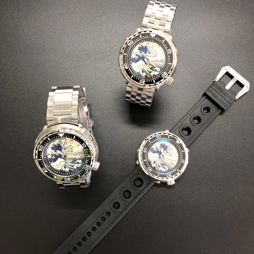 

STEELDIVE Mechanical Watch NH35A Automatic Watches for Men Full Luminous Limited Steel Dive Watch 30ATM Waterproof Luxury Brand