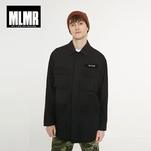 Мужская куртка с вышивкой и множеством карманов MLMR, куртка в уличном стиле, 219121580