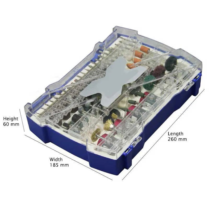 

268Pcs Mini Drill Bit Set Abrasive Tools Grinding Sanding Polishing Cutting Tool Kit For Dremel Accessories Set