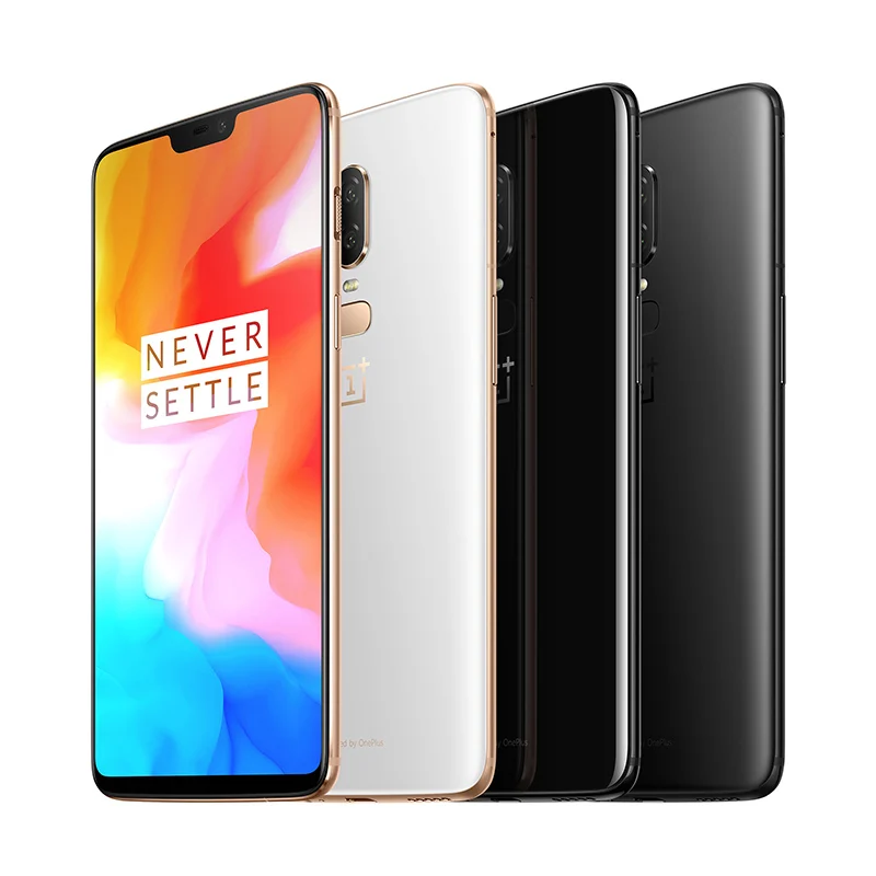 Global rom OnePlus 6 8 GB 128 Snapdragon 845 Octa Core 28 ''FHD дисплей 20MP 16MP AI двойная камера лицо ID