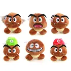 Плюшевые игрушки Goomba, 14 см, 6 видов, мягкие куклы из мультфильма, подвески, подарки для детей