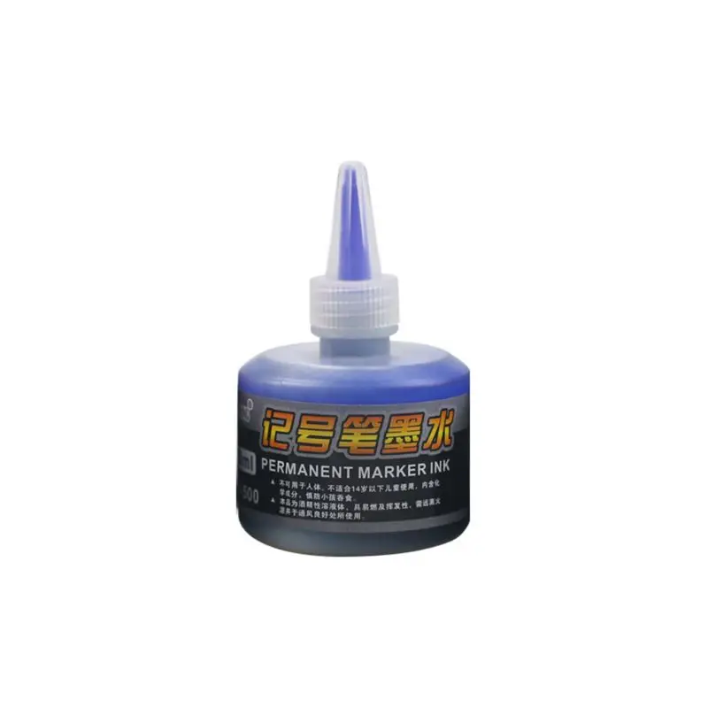

1 Bottle 50ml Refill Ink for Refilling Inks Marker Pen Black Red Blue 3 Colors Drop shipping