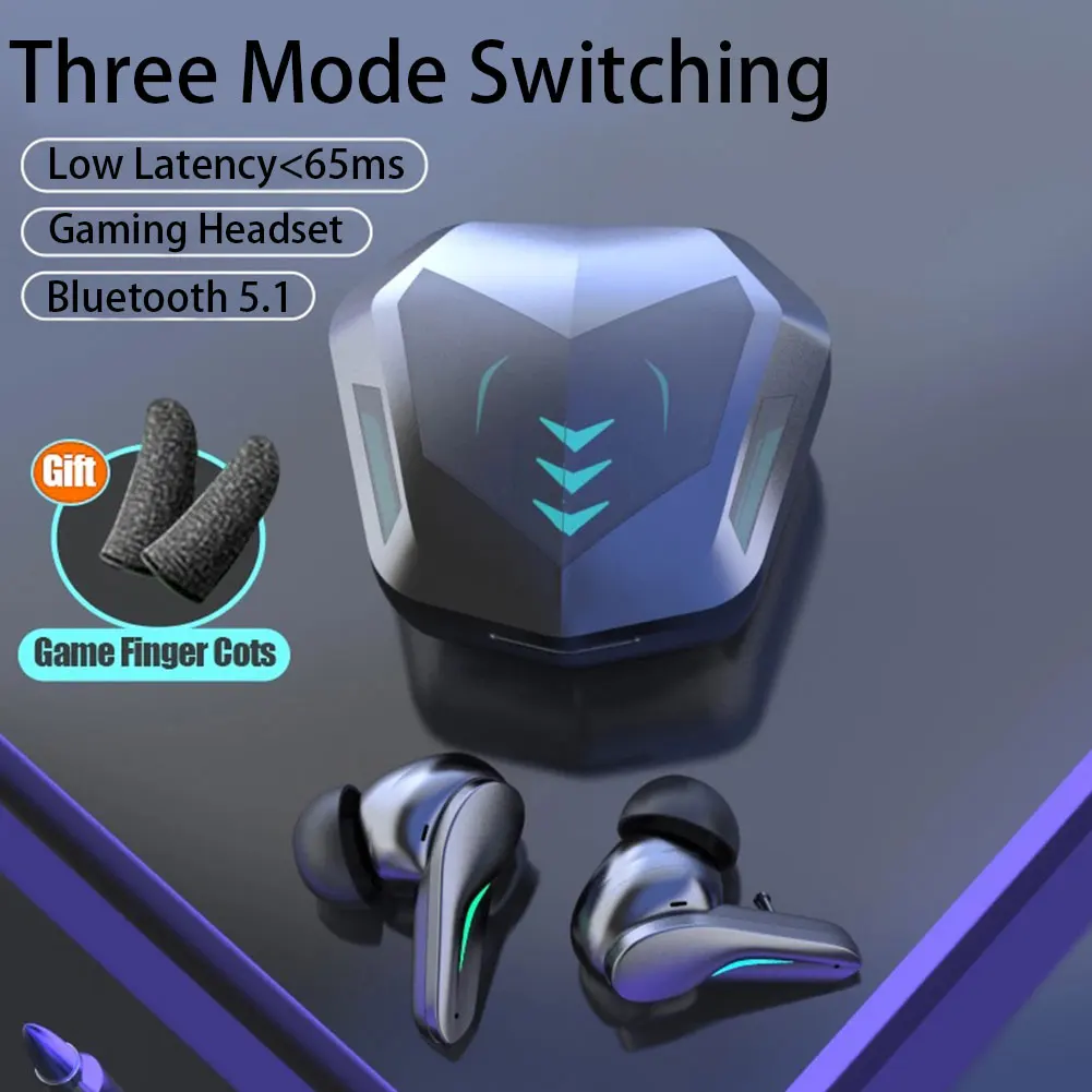 

New Hot TWS M188 Bluetooth Earphones Gaming Wireless Earbuds Touch Control Noise Cancelling Gaming Headset With Charging Case