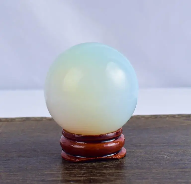 Натуральный редкий опал камень кварц кристалл шар для украшения дома