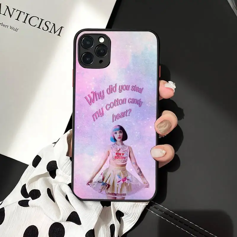 

Melanie Martinez Cry baby Phone Case matte transparent For iphone 7 8 11 12 plus mini x xs xr pro max luxury shell cover