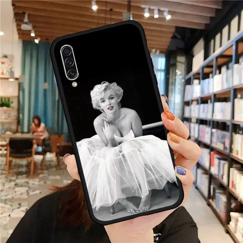 

Marilyn Monroe American famous singer Phone Case For Samsung galaxy A S note 10 7 8 9 20 30 31 40 50 51 70 71 21 s ultra plus