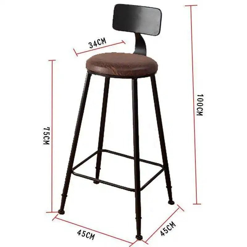 

Современный винтажный табурет Sandalyesi Silla для барной стойки, Современный барный стул