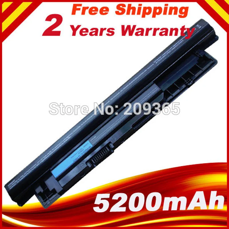 Аккумулятор HSW для ноутбука DELL 4 ячейки 14 8 в 40 Вт/ч Dell Inspiron 17R 5721 17 3721 15R 5521 15 3521 |
