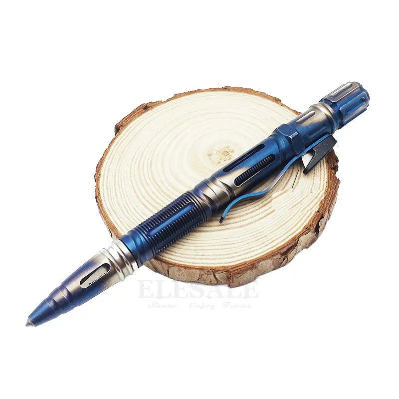 

NEW 7-In-1 Outdoor EDC Multi-Function Self Defense Tactical Pen With Emergency Led Light Whistle Glass Breaker Outdoor Survival