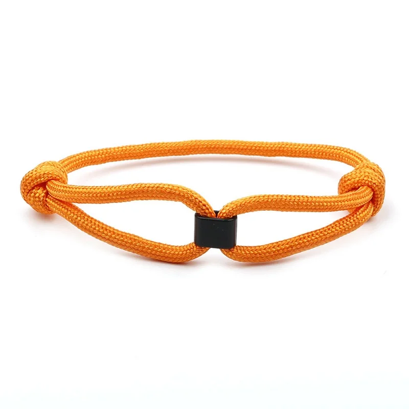 Простые мужские очки ручной работы браслет с любовным узлом Классическая