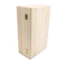 log color scotch pine rectangular storage box flip solid wood gift box handmade craft jewelry case home storage organization